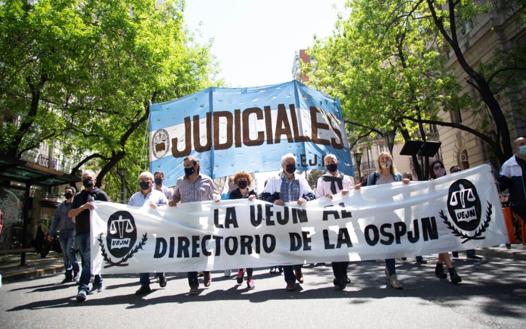 La UEJN reclama cambios urgentes en la obra social del Poder Judicial y va al paro