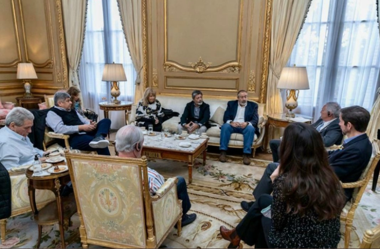 Pablo Moyano: «El embajador de Estados Unidos nos sorprendió, es más peronista que muchos de los nuestros»