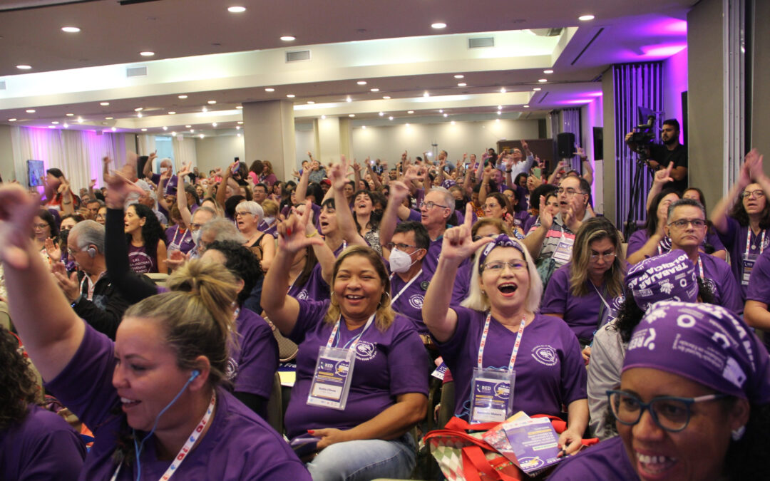Se realizó en Brasil el encuentro de la RED de Trabajadoras de la Educación de la IEAL