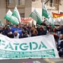 Sindicatos gráficos del interior, nucleados en la FATGDA, se movilizaron en Buenos Aires y reclamaron que se resuelva su situación institucional