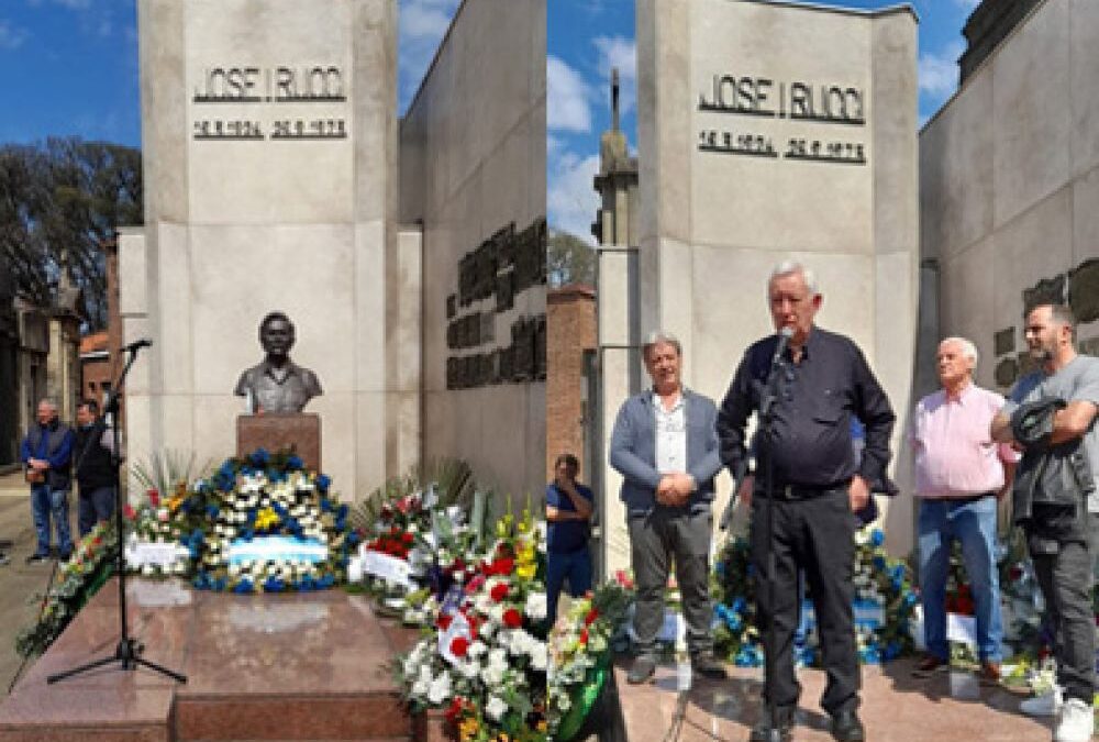 La UOM rindió homenaje a José Rucci