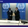 OIT: Guy Ryder entregó las tres llaves del tripartismo al nuevo Director General Gilbert F. Houngbo