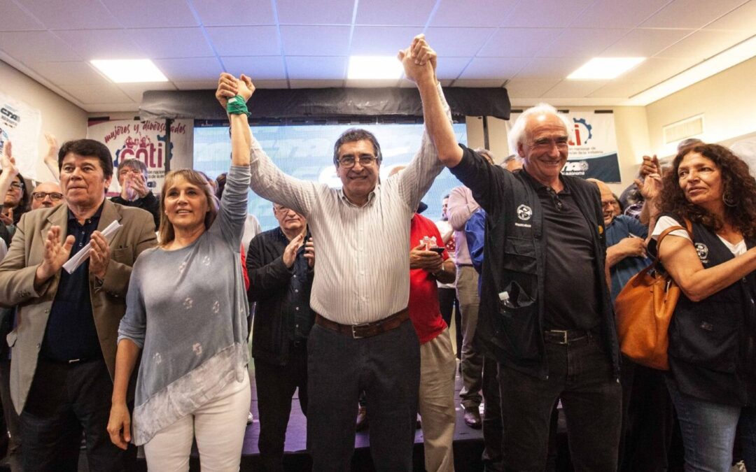 «Cachorro» Godoy asumió la conducción nacional de la CTA Autónoma