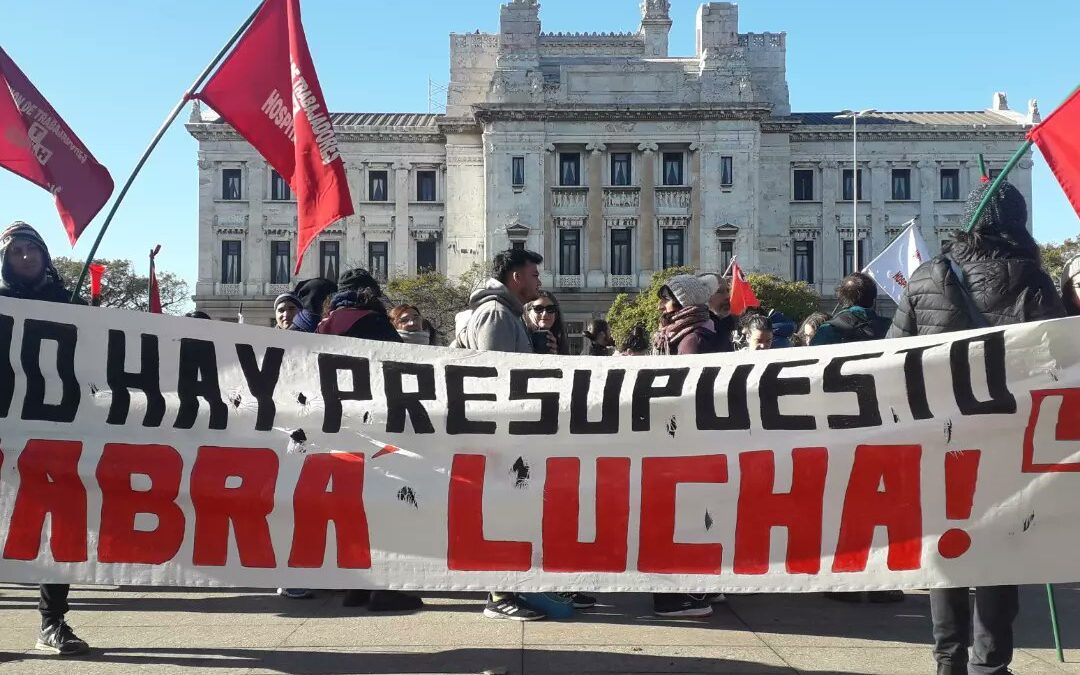 CONTUA manifestó su apoyo a la huelga que encara AFFUR en Uruguay, en defensa del presupuesto