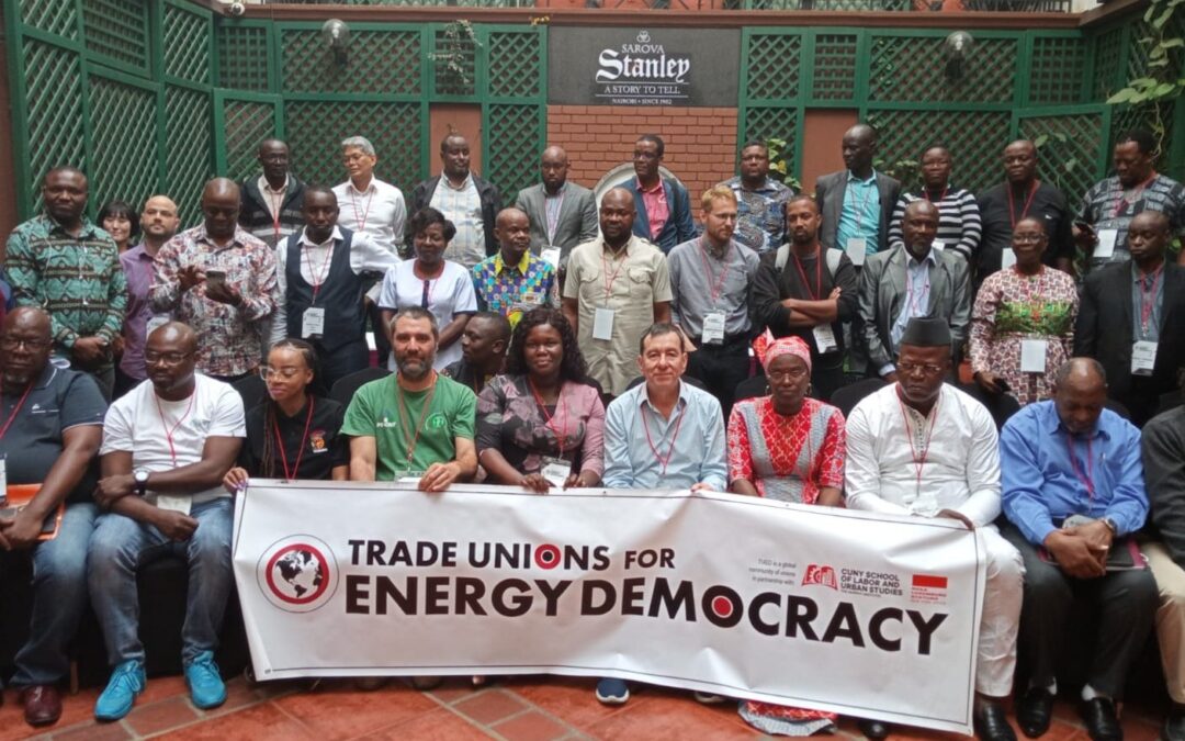 Red Global de Sindicatos presidió encuentro internacional sobre democratización energética
