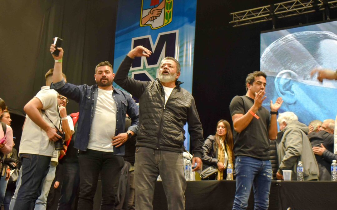 Martínez, a la militancia: “Tenemos que tener una actividad politica sindical en toda nuestra red territorial”