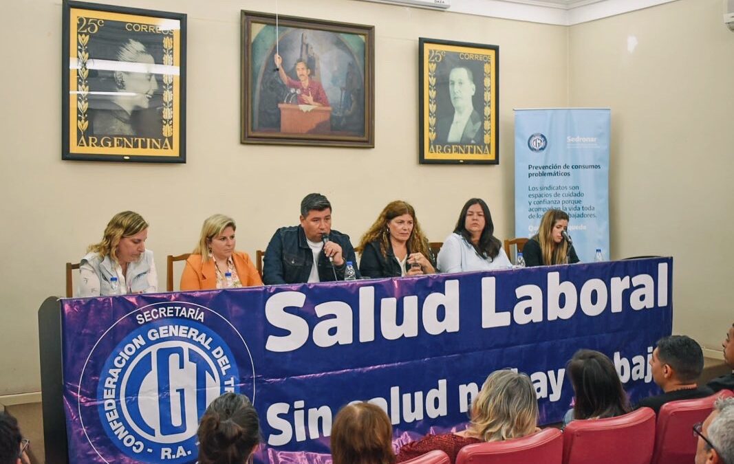 Se desarrolló una nueva capacitación sobre salud laboral en la CGT