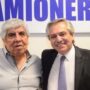 Hugo Moyano mostró su apoyo a una eventual candidatura de Alberto Fernández para la reelección