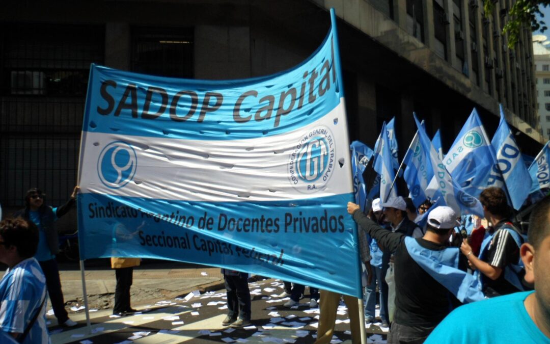 Docentes porteños retoman el plan de lucha por el presupuesto educativo