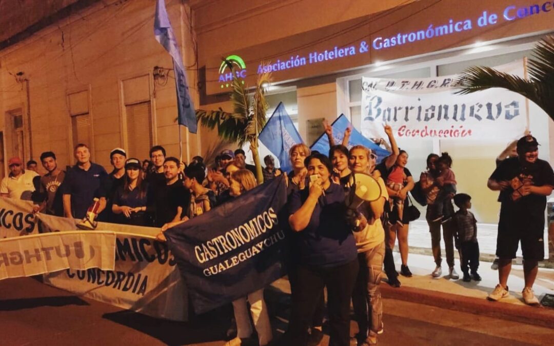 La UTHGRA activó protestas por incumplimiento del acuerdo de equiparación salarial