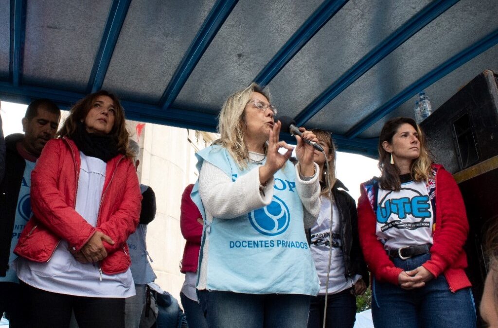 Docentes porteños sellan la unidad contra el «recorte educativo» de Larreta