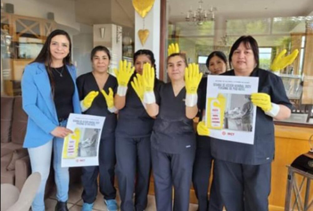 UTHGRA replicó en sus Seccionales capacitación para camareras de piso