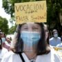 Enfermeros porteños paran por «reapertura de paritarias y equiparación salarial»