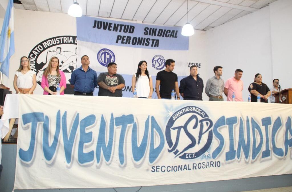 Se normalizó la Juventud Sindical Peronista de Rosario con participación de más de 80 gremios