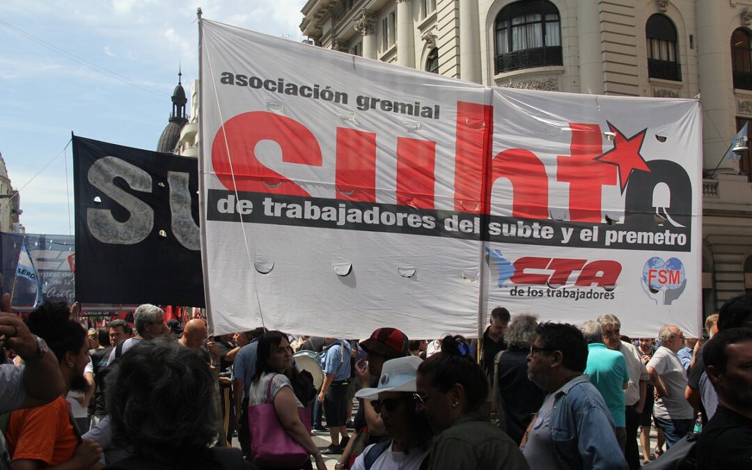Trabajadores del subte porteño anunciaron un paro por reclamos laborales