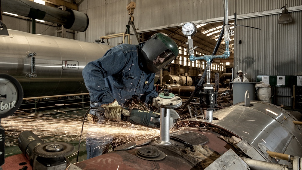 La actividad industrial creció un 4,2% en septiembre y la construcción subió a un 5,2%