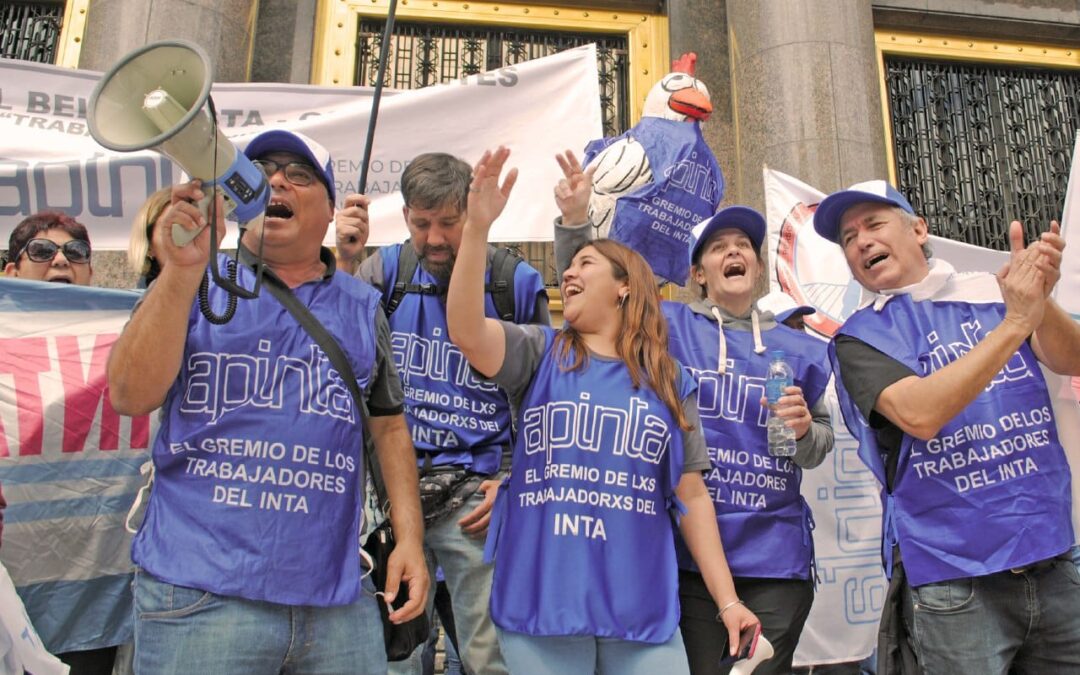 Gremio del INTA vuelve a paralizar el organismo en demanda de mejoras salariales