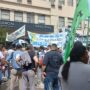 Trabajadores de la UOCRA demostraron apoyo a Juan Olmedo