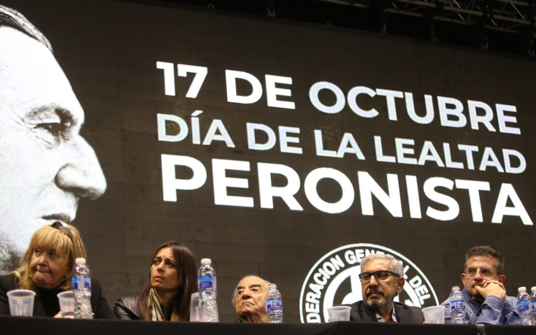Mesa Político Sindical de la CGT: una estructura «paralela» para salir a militar el país