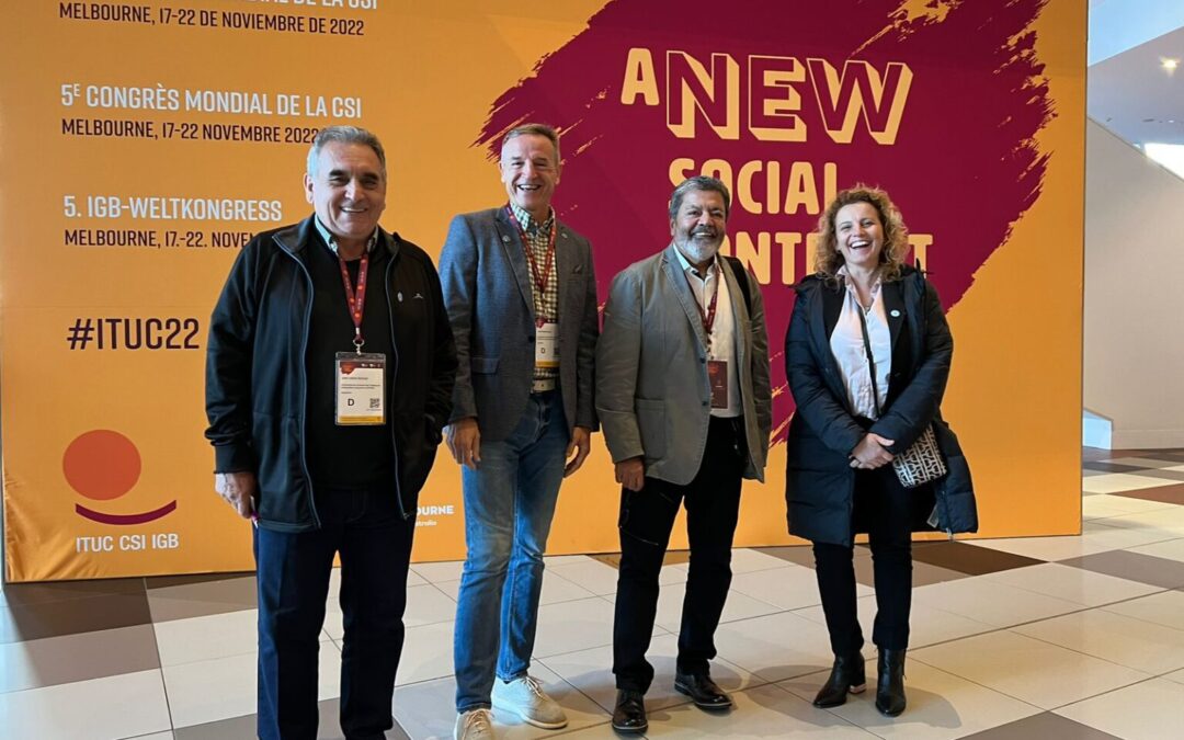 El italiano Visentini al mando de la Confederación Sindical Internacional