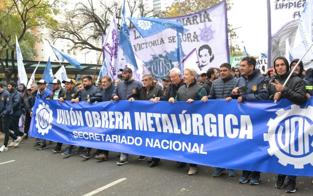 La UOM afronta una audiencia decisiva con las bases listas para un plan de acción