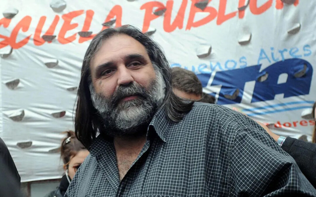 Baradel: «Profesan el odio pero no nos van a callar»