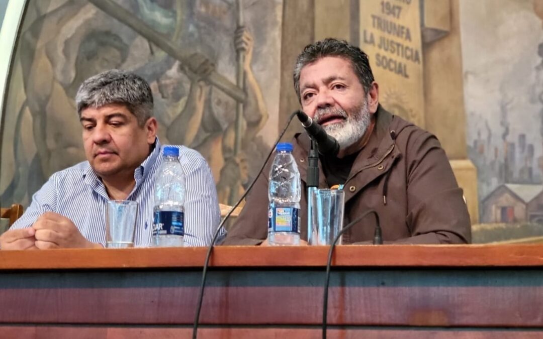 Gerardo Martínez reconoció que a la CGT le «hubiera gustado un presidente más contundente en algunas cuestiones»