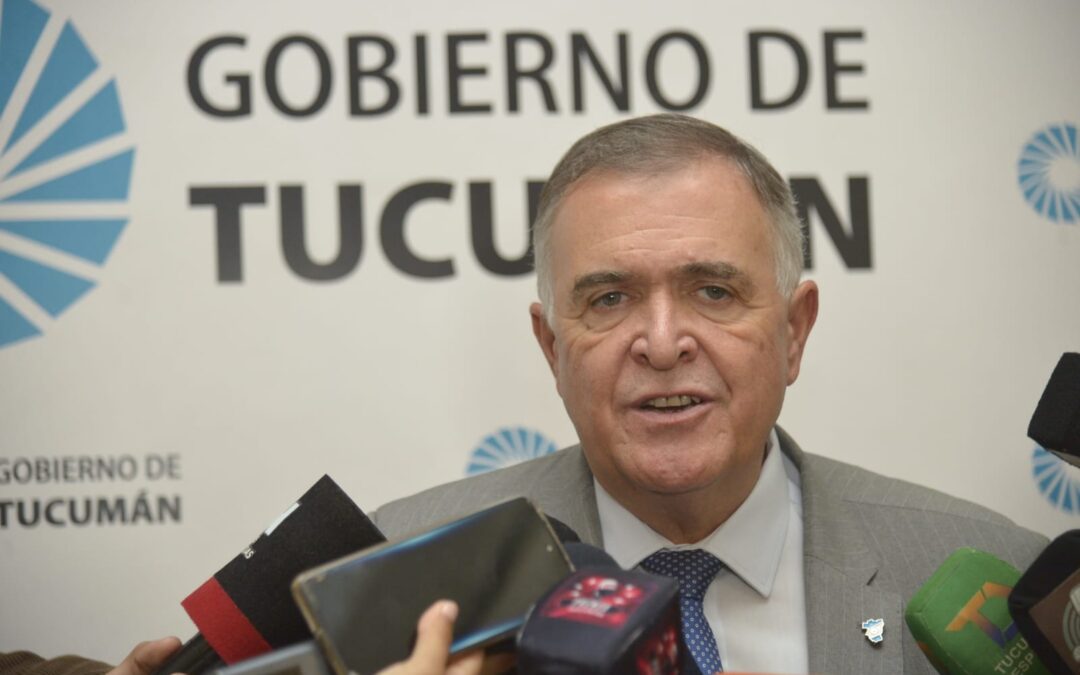 «Los tucumanos vamos a seguir trabajando», desafió Jaldo tras decretarse el feriado nacional