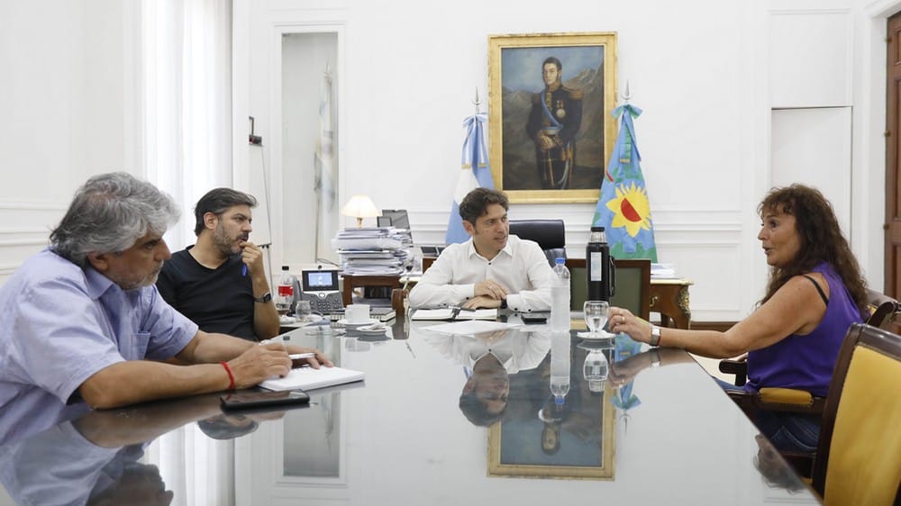 UPCN mantuvo un encuentro a solas con Axel Kicillof y equipo para empezar a diagramar la paritaria 2023