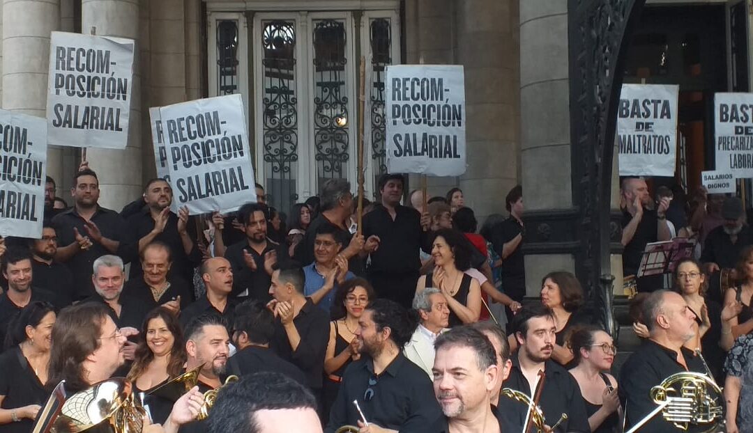Trabajadores del Teatro Colón le reclamaron al gobierno porteño una mejora salarial: «En la ciudad más rica es donde están los artistas peor remunerados»