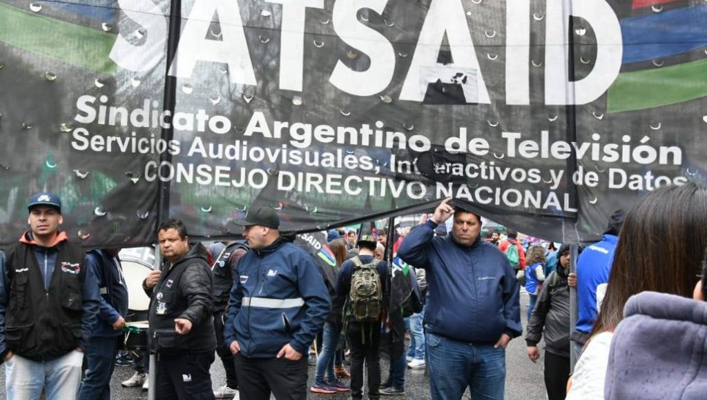 GREMIO DE LA TELEVISIÓN VA AL PARO EN CANALES ABIERTOS ANTE LA FALTA DE RESPUESTA A RECLAMOS SALARIALES