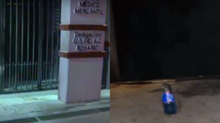 Terror y desconcierto en Rosario: Atacaron casi en simultáneo dos sedes sindicales con explosivos caseros
