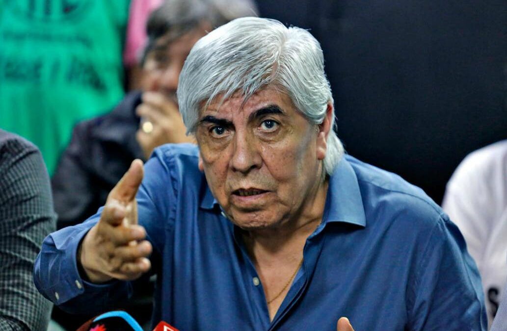 Moyano: «Quieren utilizar a Camioneros para demonizar los derechos laborales y poder arrasarlos, si es que llegan a ser gobierno»