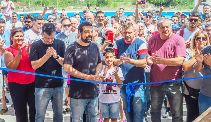 Aveiro retornó al comando del gremio Químico más importante del país, cuestionó a quienes militaron la intervención e inauguró un predio en Merlo destinado a los afiliados