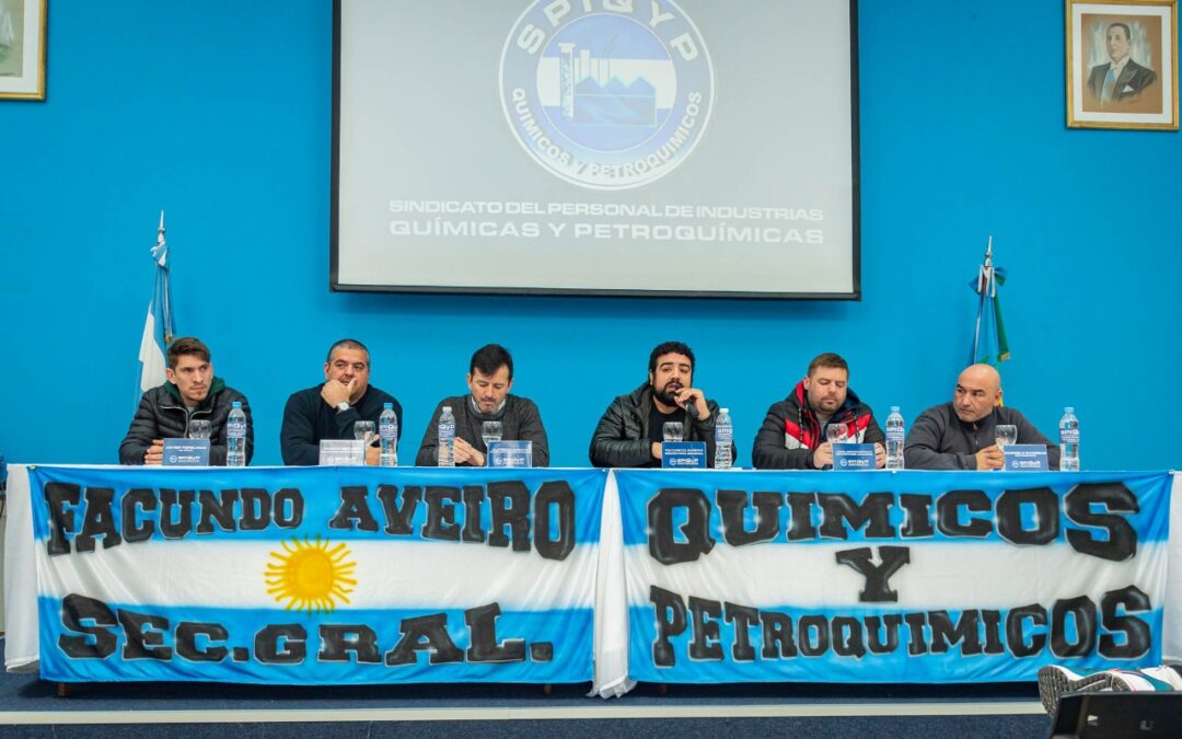 Terminada su intervención, el sindicato de químicos y petroquímicos Spiqyp solicitó la reapertura urgente de la paritaria del sector