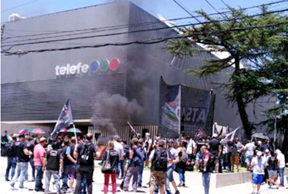 El SATSAID convocó a caravanas y manifestaciones en las puertas de los canales y las empresas