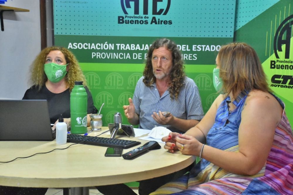 ATE bonaerense pidió a Trabajo reanudar la discusión salarial para “transitar la recuperación definitiva de los salarios”