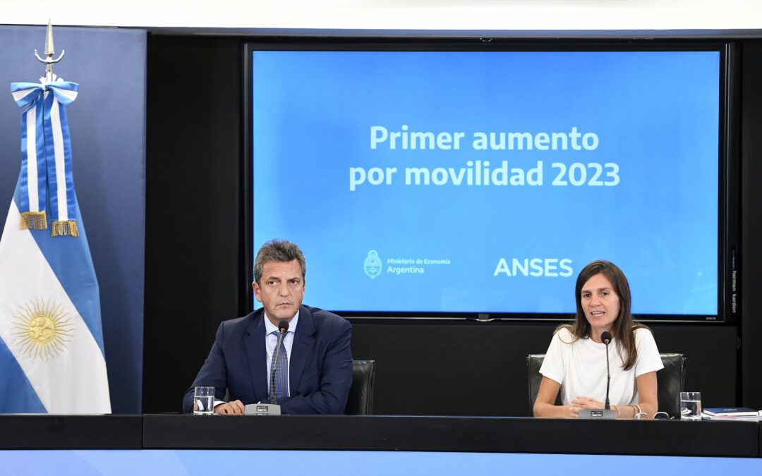 Primer aumento de movilidad para jubilados, pensionados y asignaciones familiares