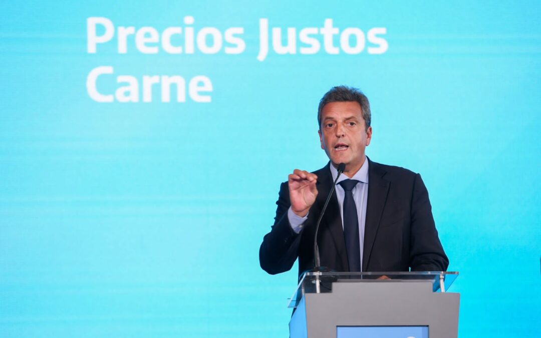 Precios Justos llega a la carne: Massa anunció rebajas en cortes populares