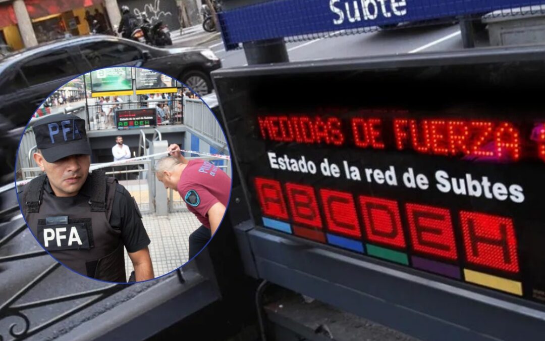 La UTA y los metrodelegados se unen en reclamo por mayor seguridad en estaciones del subte