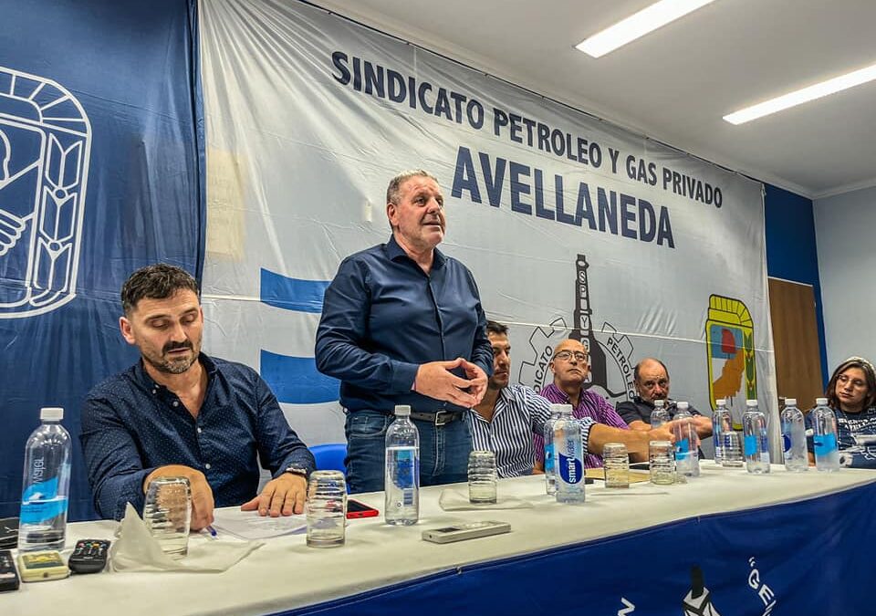 Mario Lavia encabeza lista única en las elecciones en Petroleros de Avellaneda con amplio respaldo de la militancia