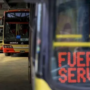 Un reclamo salarial calentó la interna gremial de la UTA y provocó un paro de colectivos en el AMBA