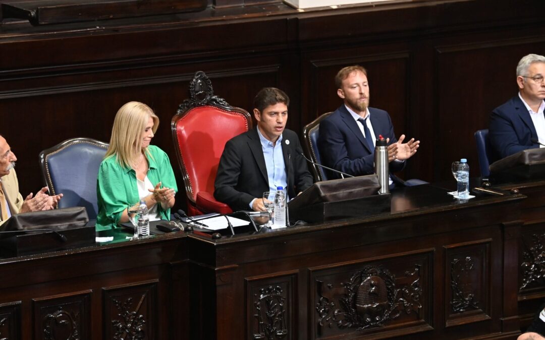 Kicillof: «Se recuperó la producción y el empleo, faltan los salarios y la distribución»