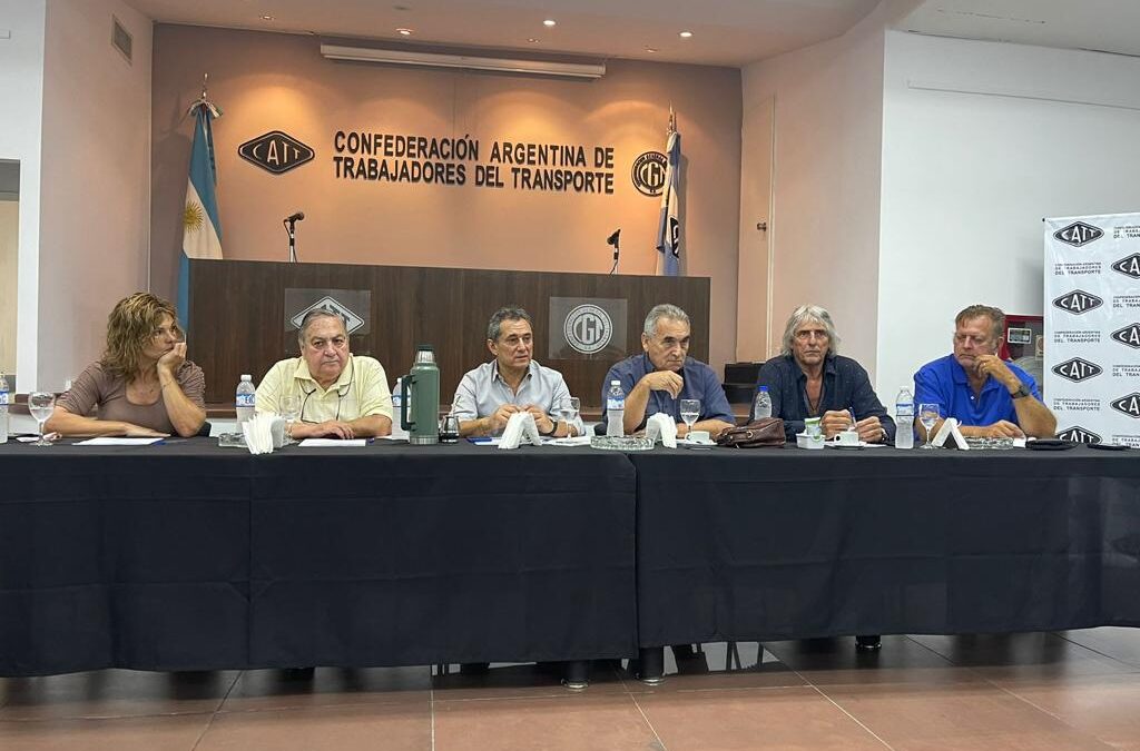 Los gremios del Transporte van por un Proyecto de Reparación Histórica para el Desarrollo y una solución a Ganancias que contemple su situación