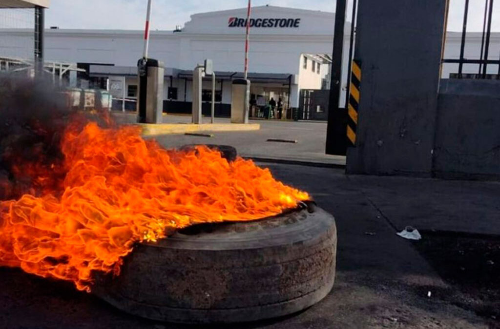 El SUTNA, de nuevo en plan de lucha: anunció paros y manifestaciones contra Bridgestone