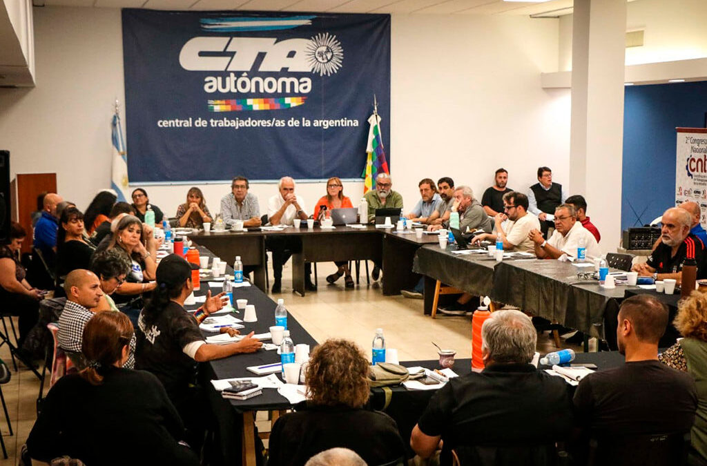 Tras rechazar el salario mínimo, la CTA Autónoma lanzó un plan de lucha de cara a un paro general