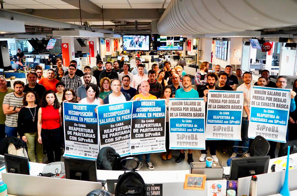 Aún sin afiliados, la Utpba logró suspender el traspaso de la personería gremial al SiPreBA y trabó la mesa paritaria de Prensa