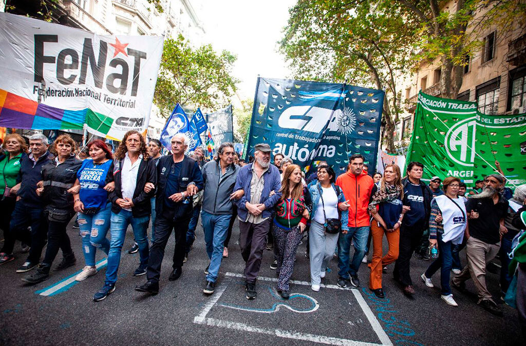 La CTA Autónoma reclamó al Gobierno un “cambio de rumbo” con medidas urgentes y concretas