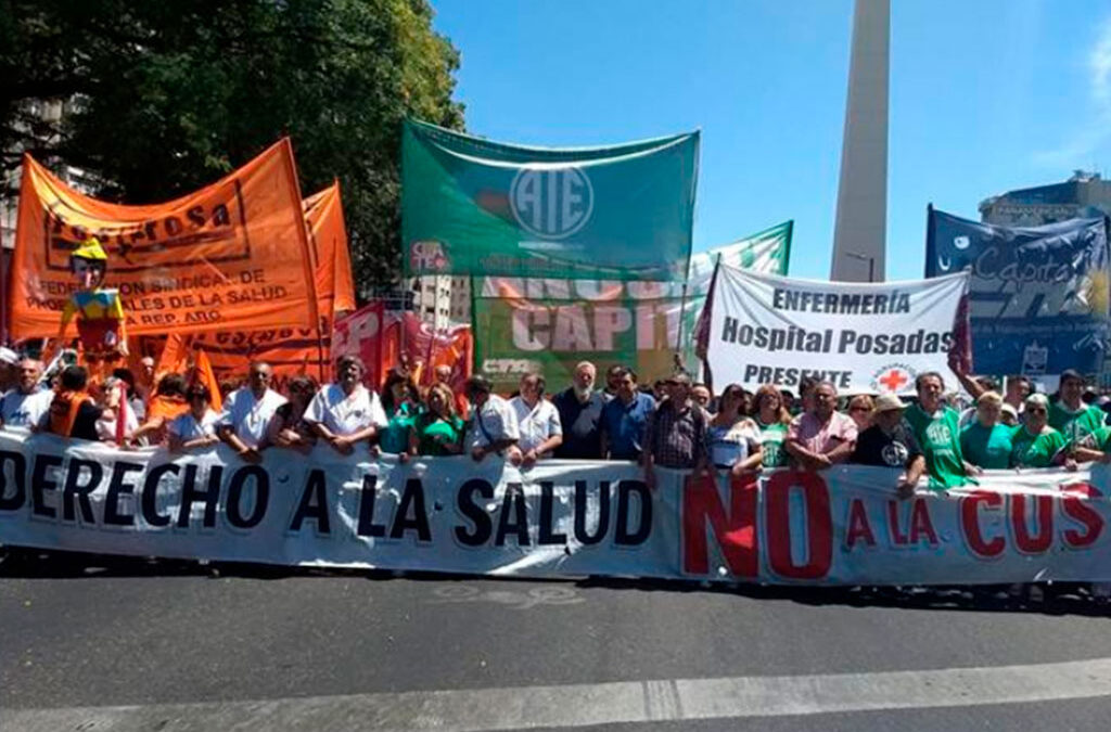 María Fernanda Boriotti, presidenta de Fesprosa: “La situación de los y las trabajadoras de la salud continúa en un imparable deterioro”