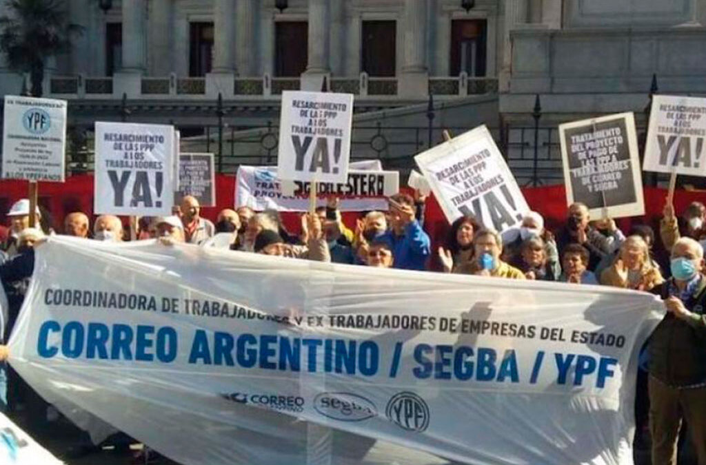 Trabajadores de empresas privatizadas realizarán una jornada de difusión en el Congreso Nacional
